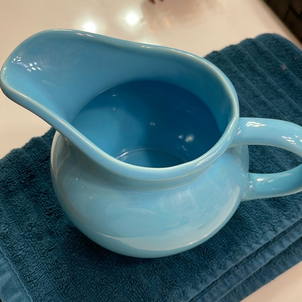 Beautiful blue pot